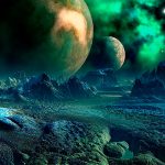 Papel Pintado Planeta Extraterrestre